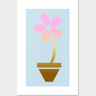 Flower Pot Posters and Art